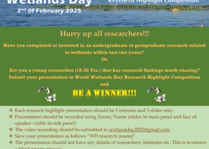 Thumbnail for the post titled: World Wetlands Day Competitions – 2025